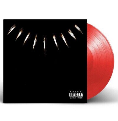 KENDRICK LAMAR & SZA: BLACK PANTHER - NEW RED VINYL LP. SEALED LP