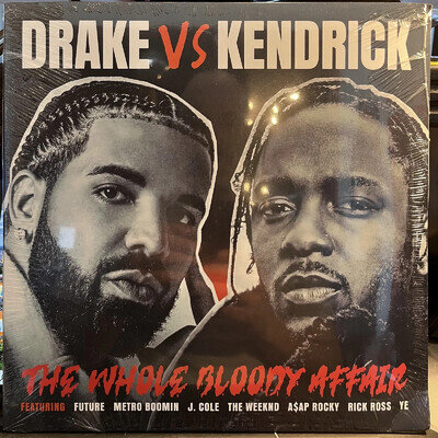 Kendrick Lamar vs Drake - The Whole Bloody Affair 2xLP Vinyl Record NEW SEALED
