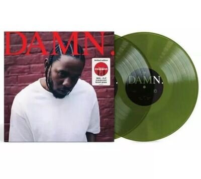 Kendrick Lamar DAMN - Target Exclusive US Import - Forest Green Vinyl - SEALED
