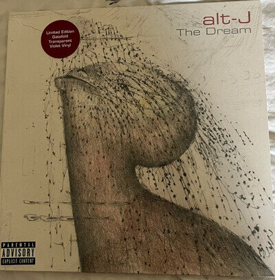 Alt-J – The Dream. Transparent Violet Vinyl 12" LP Gatefold Album NEW & SEALED