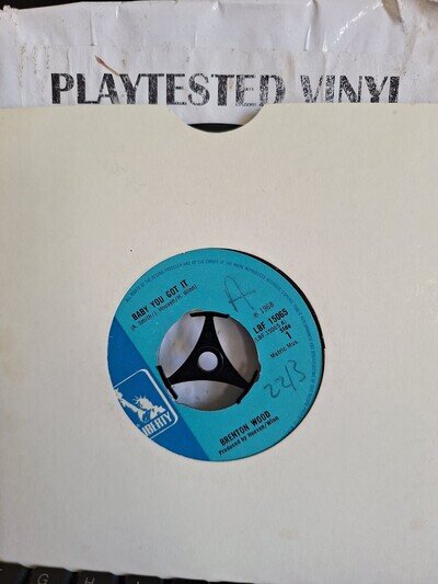 BRENTON WOOD BABY YOU GOT IT / CATCH YOU ON REBOUND UK EX 7" VINYL 45 SINGLE