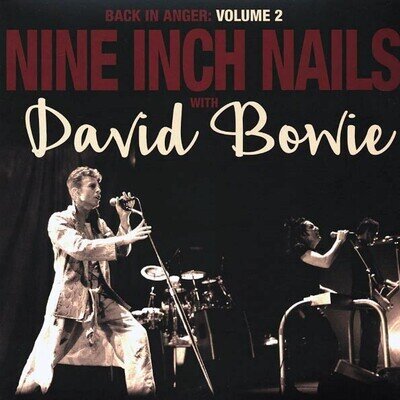 Nine Inch Nails w/ David Bowie back in anger vol2 double vinyl record