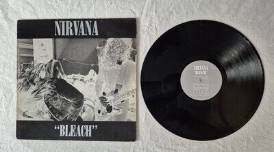 Nirvana - Bleach UK 1st Press Vinyl LP Record Album TUPLP6. VG+ Condition