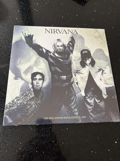 Nirvana – The Hollywood Rock Festival 1993 - Blue Vinyl Lp - Ltd Edt NEW SEALED.