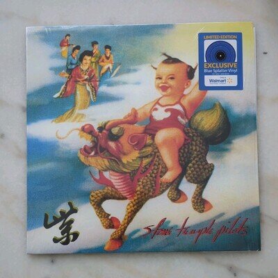 Stone Temple Pilots Purple - Blue Splatter Vinyl Lp - Walmart exclusive Ex/Ex
