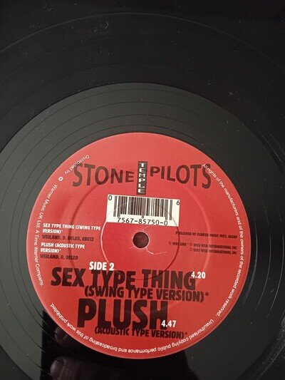 Stone Temple Pilots - Plush 12" vinyl record rock music
