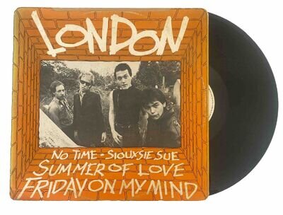 London - No Time 4 Track Punk 12” Record Limited Edition 12MCA319 MCA 1977 EX