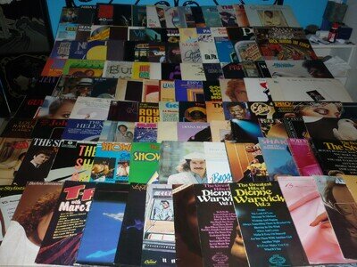 60s, 70s, 80s VINYL LPs BEST OF GREATEST HITS PICK ARTISTS, JOB LOT COMBINED P&P