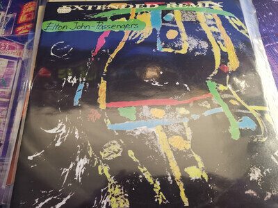 ELTON JOHN PASSENGERS 12'' VINYL
