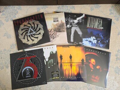 SOUNDGARDEN Vinyl Record Collection Badmotorfinger Superunknown 35th Anniversary