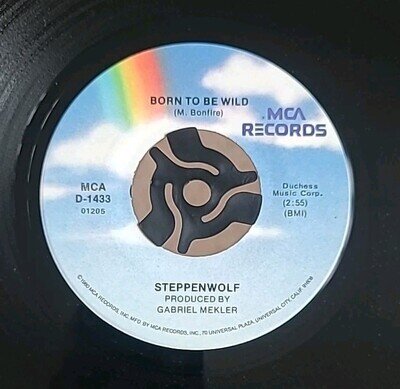 STEPPENWOLF-BORN TO BE WILD 1980 VINYL-MCA RECORDS MCA D-1433 *VG+*