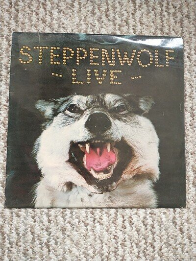 Steppenwolf 1970 Live LP Stateside SSL-5029 Born to Be Wild, the Pusher