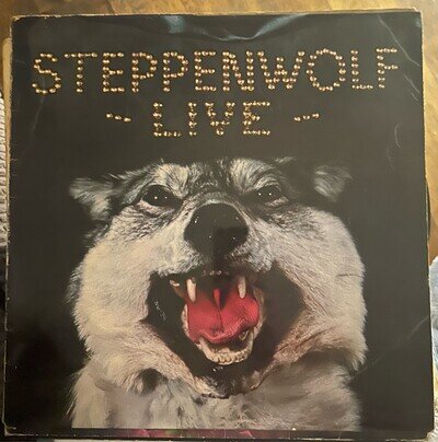 Steppenwolf Live Vinyl 2x LP 1970 Dunhill DSD-50075 Gatefold Album