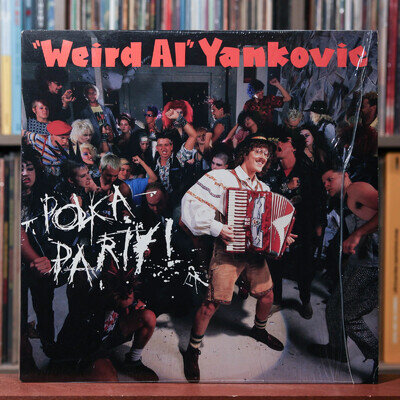"Weird Al" Yankovic - Polka Party! - IN SHRINK 1986 Rock 'N' Roll Records, EX/NM