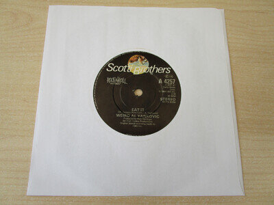 Weird Al Yankovic Eat It 7" Vinyl Record