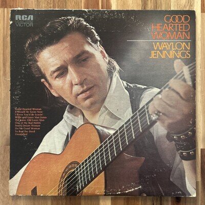 Waylon Jennings Good Hearted Woman RCA Victor Album