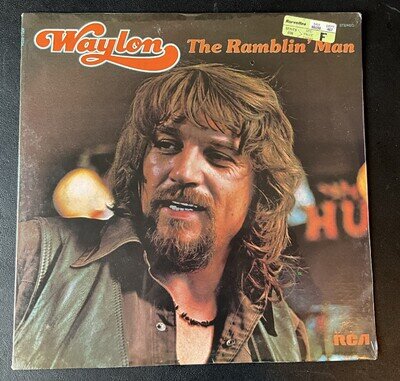 Waylon Jennings ‘The Ramblin' Man’ 12" US Vinyl LP 1974 APL1-0734 Sealed