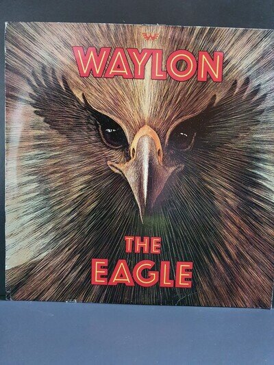 WAYLON JENNINGS - THE EAGLE - LP NMINT EX+ /467260-1 / 1990