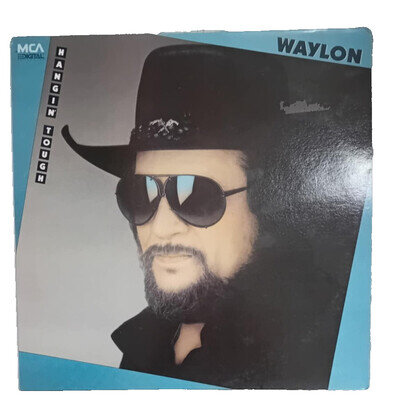 Waylon Jennings - Hangin' Tough Vinyl LP (Preowned)