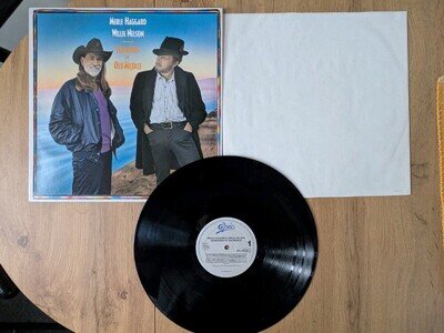 MERLE HAGGARD & WILLIE NELSON - SEASHORES OF OLD MEXICO - LP - MINT VINYL