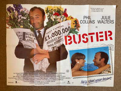 Phil Collins Buster UK Quad Film Poster