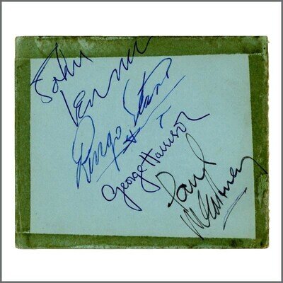 The Beatles 1963 Autographs (UK)