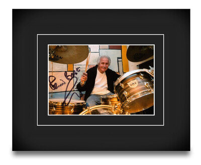 Pete Best Signed 10x8 Photo Autograph The Beatles Drummer Gift Display COA