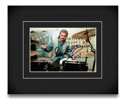 Pete Best Signed 10x8 Photo Autograph The Beatles Drummer Gift Display COA