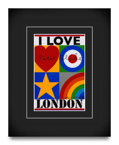 Sir Peter Blake Signed 10x8 Photo Autograph Beatles Pop Art Gift Display + COA