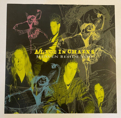 Alice in Chains Heaven Beside You 7" SIngle White Vinyl Limited Edition 1996