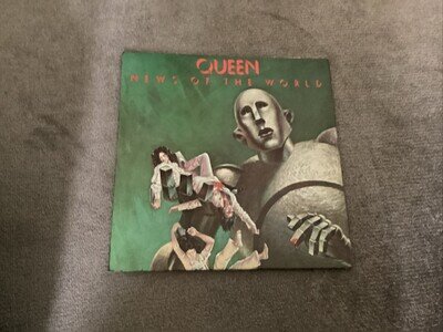 Queen News of the World 1977 Vinyl LP EMI Rock Classic Gatefold Sleeve