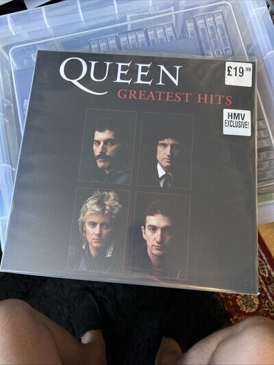 QUEEN GREATEST HITS 2021 RARE HMV EXCLUSIVE SLIPCASE ISSUE 2LP VINYL SEALED MINT