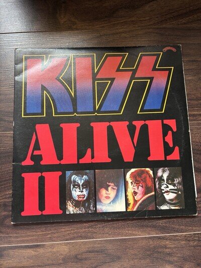Kiss Alive 2 Vinyl Record Album