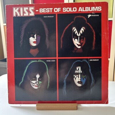 Kiss Best of the Solo Albums German Original LP Vinyl Record VG+/VG