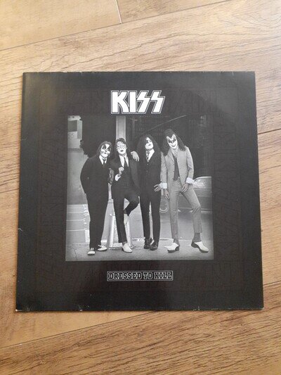 Kiss Dressed To Kill Vinyl 1975 Stereo