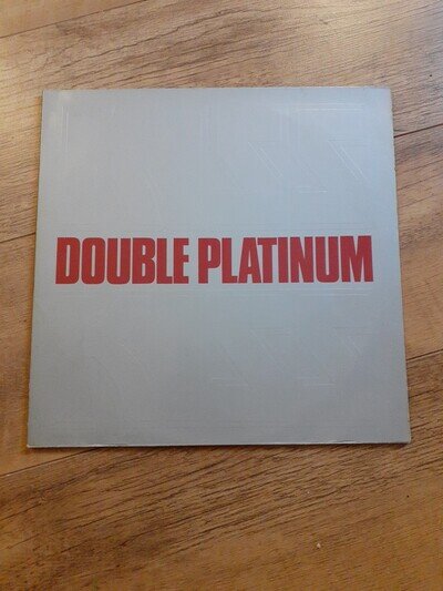 Kiss Double Platinum Vinyl Casablanca Records VG+/VG+