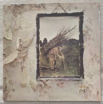 Led Zeppelin ‎– Untitled Vinyl Record LP Label Misprint