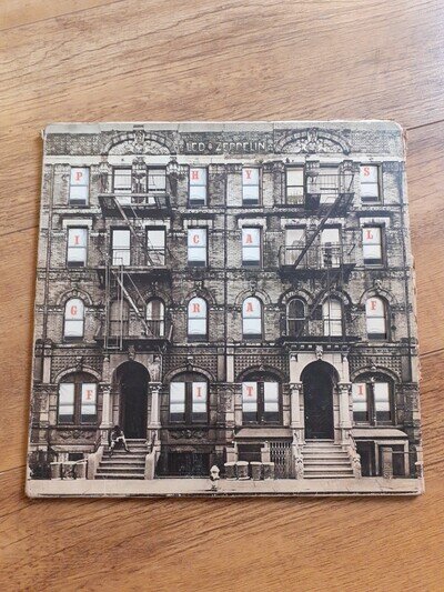 Led Zeppelin Physical Graffti 1975 Vinyl Stereo Uk Press Stereo Double Album...