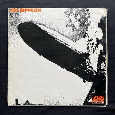 Led Zeppelin – Debut Album VG+EX 1st UK Press 2nd Variant Atlantic 588171 A1/B1
