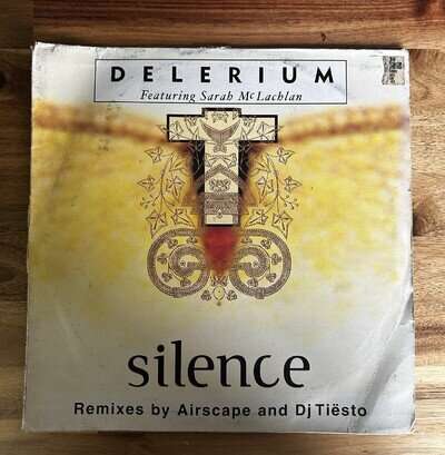 Delerium fea Sarah McLachlan Silence Remixes By Airscape & Dj Tiësto UK 2000 12"