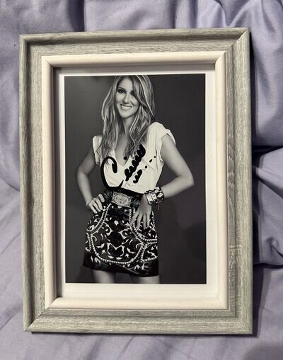 Celine Dion Framed Signed Signature Autographed Beautiful Photo Picture Rare 5x7