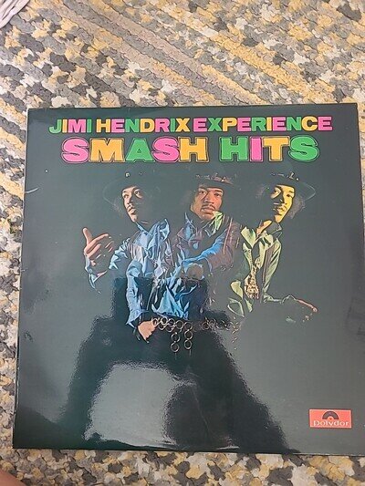 Jimi Hendrix Experience Smash Hits Vinyl LP 1966-1967, Red, Polydor