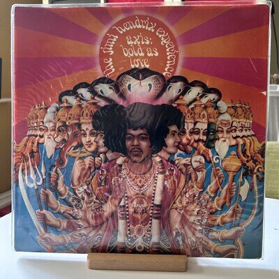 THE JIMI HENDRIX EXPERIENCE 'AXIS: BOLD AS LOVE' LP 1967 FIRST PRESS TRACK MONO