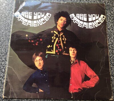 Jimi Hendrix Are You Experienced Original 1967 Uk Track Vinyl Lp 612 001