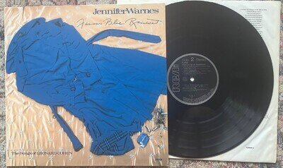 Jennifer Warnes - famous blue raincoat LP 1987 RCA Germany + inner leonard cohen