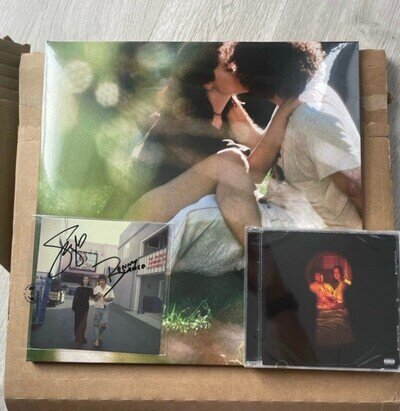 SELENA GOMEZ,BENNY I Said I Love You First Peach Vinyl Cd Signed Insert