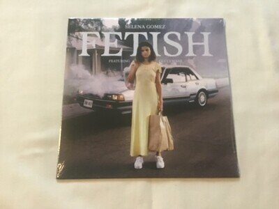 SELENA GOMEZ - FETISH - 7” YELLOW VINYL NEW/SEALED INTERSCOPE RECORDS 2024