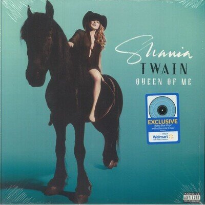 TWAIN, Shania - Queen Of Me (Alternate Cover) - limited baby blue vinyl LP