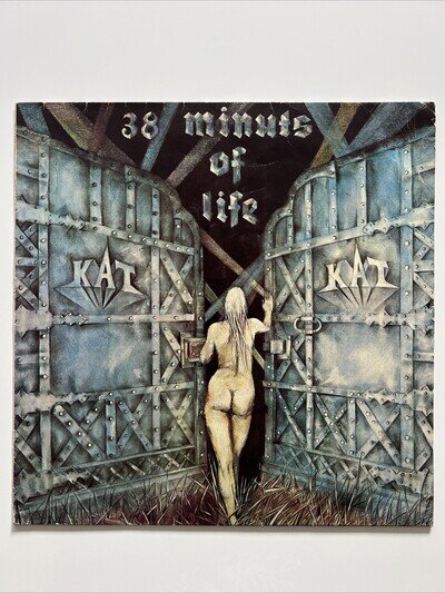 Kat '38 Minutes of Life' Vinyl Record 1987 / Venom / Sodom / Kreator /Exumer /
