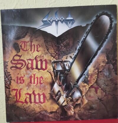 sodom vinyl EP "The Saw Is The Law" Steam hammer Records 1991